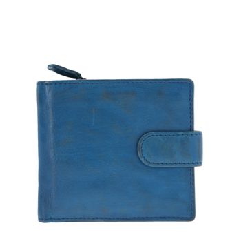 Billetera Para Mujer Cuero Ws Grace Wallet Azul Rockford