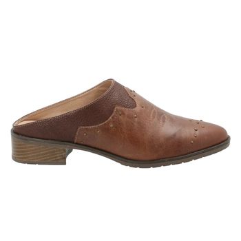 Zapato Para Mujer Cuero Mayza Marrón Rockford