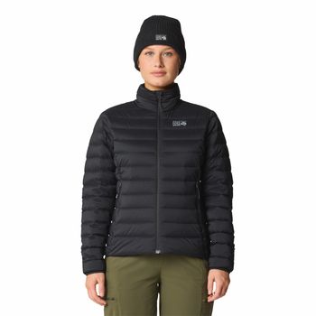 Casaca Para Mujer Pluma Deloro™ Down Negro Mountain Hardwear