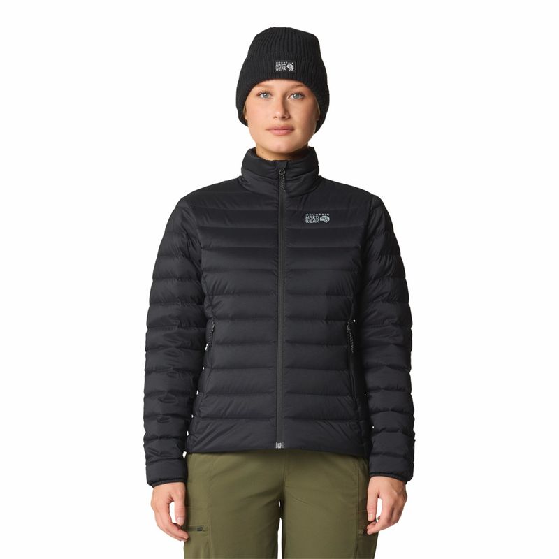 Casaca-Para-Mujer-Pluma-Deloro™-Down-Negro-Mountain-Hardwear