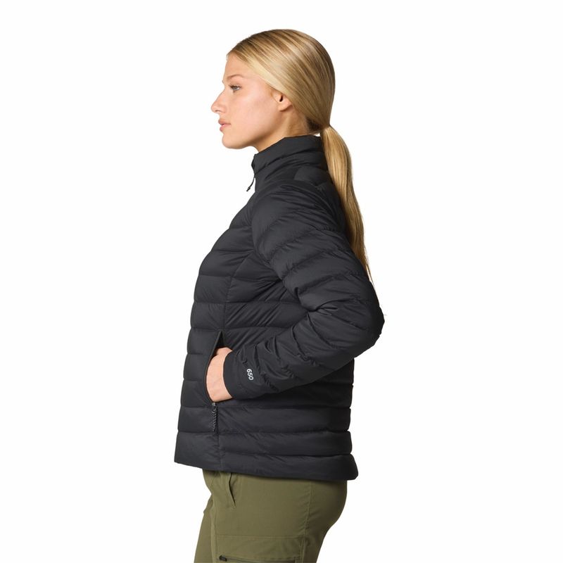 Casaca-Para-Mujer-Pluma-Deloro™-Down-Negro-Mountain-Hardwear