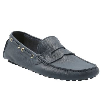 Zapato Para Hombre Cuero Damiano Azul Rockford