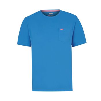 Polo Para Hombre Manga Corta Basic Azul Rockford