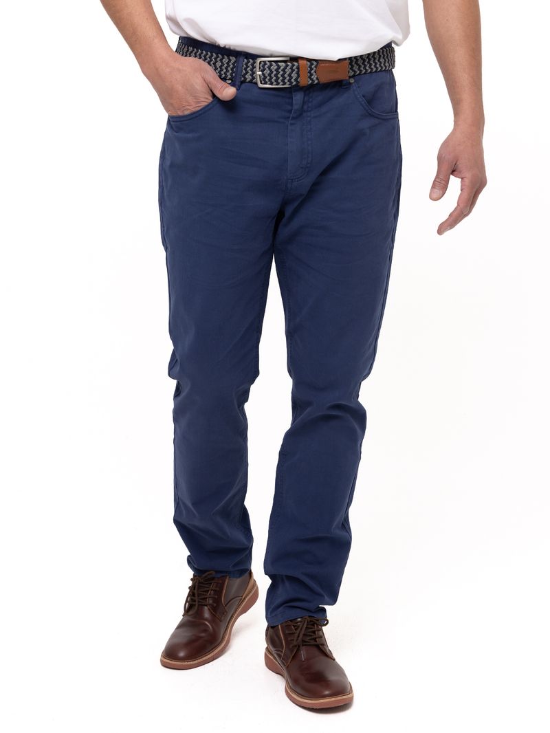 Pantalon-Para-Hombre-Algodon-Organico-Five-Azul-Rockford