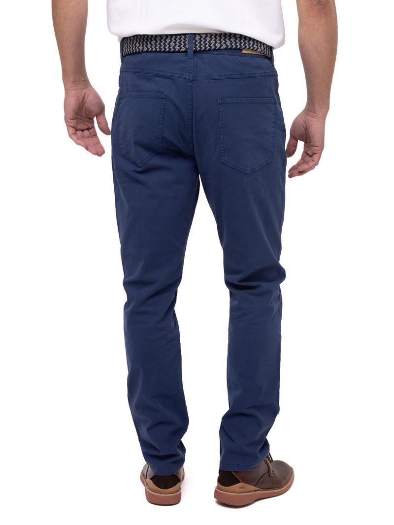 Pantalon-Para-Hombre-Algodon-Organico-Five-Azul-Rockford