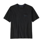 Polo-Para-Hombre-Manga-Corta-Boardshort-Logo-Pocket-Responsibili-Tee®-Negro-Patagonia