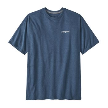Polo Para Hombre  P-6 Logo Responsibili-Tee® Azul Patagonia