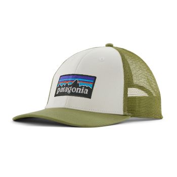 Gorro Unisex  P-6 Logo Lopro Trucker Blanco Patagonia