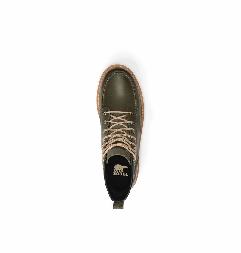 Botin-Para-Hombre-Impermeable-Slabtown-62-™-Moc-Verde-Sorel