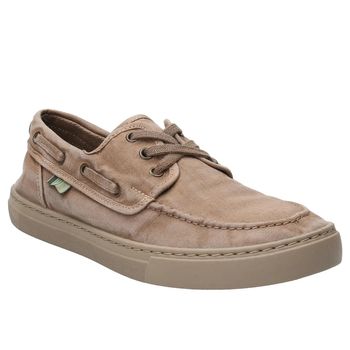 Zapatilla Para Hombre Algodón Orgánico Napa Beige/Crudo Rockford