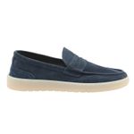 Zapato-Para-Hombre-Cuero-Galvano-Azul-Rockford