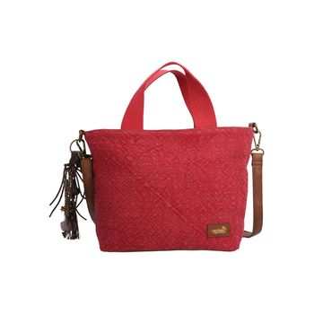 Cartera Para Mujer Textil V24Mh Rumi Bag Rojo Rockford