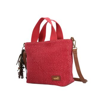 Cartera Para Mujer Textil V24Mh Rumi Bag Rojo Rockford