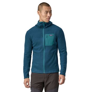 Casaca Para Hombre  R1® Air Full-Zip Azul Patagonia
