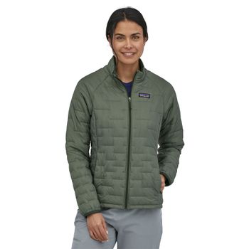 Casaca Para Mujer  Micro Puff Verde Patagonia