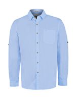 Camisa-Para-Hombre-Manga-Larga-Galiton-Celeste-Rockford