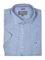 Camisa-Para-Hombre-Manga-Corta-Aveiro-Azul-Rockford