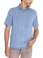 Camisa-Para-Hombre-Manga-Corta-Aveiro-Azul-Rockford