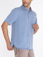 Camisa-Para-Hombre-Manga-Corta-Aveiro-Azul-Rockford