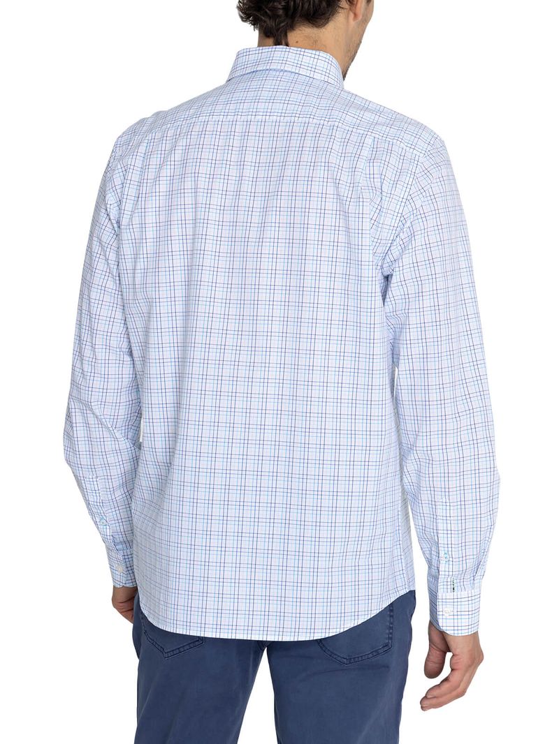 Camisa-Para-Hombre-Manga-Larga-Lighter-Blanco-Rockford