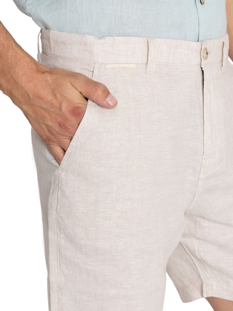 Short-Para-Hombre-Lino-Linen-Beige-Crudo-Rockford