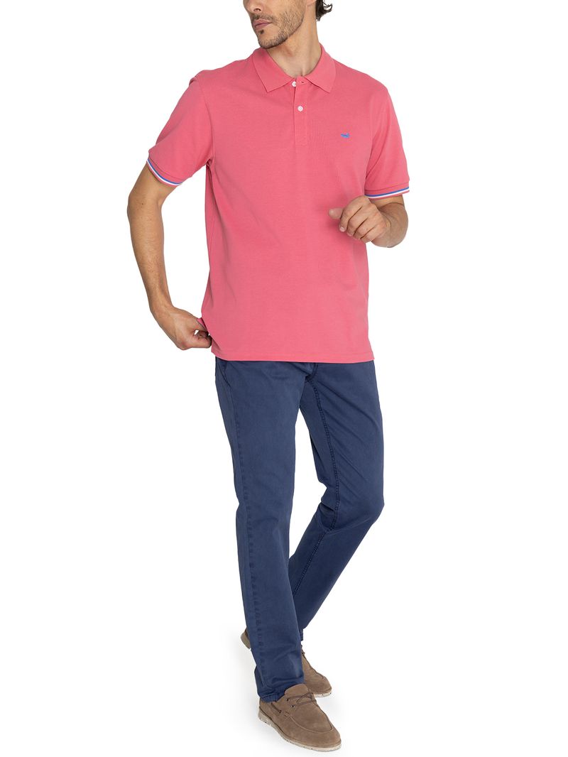Polo-Para-Hombre-Manga-Corta-Mitchell-Rosado-Rockford