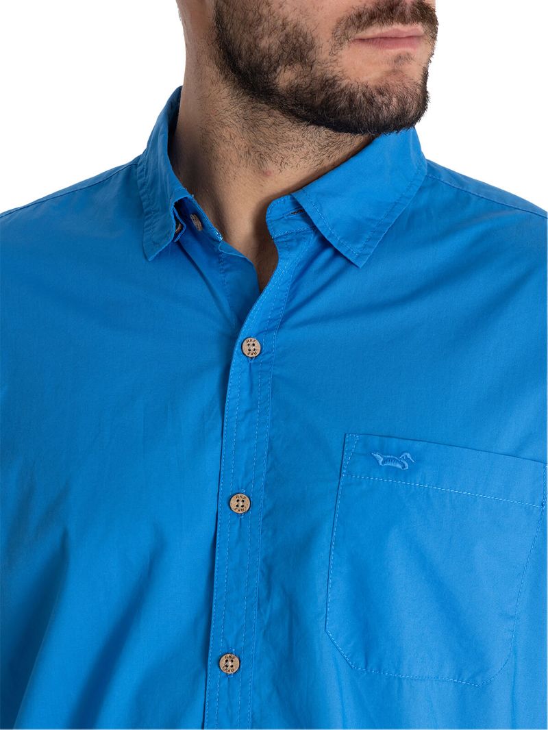 Camisa-Para-Hombre-Manga-Larga-Galiton-Azul-Rockford