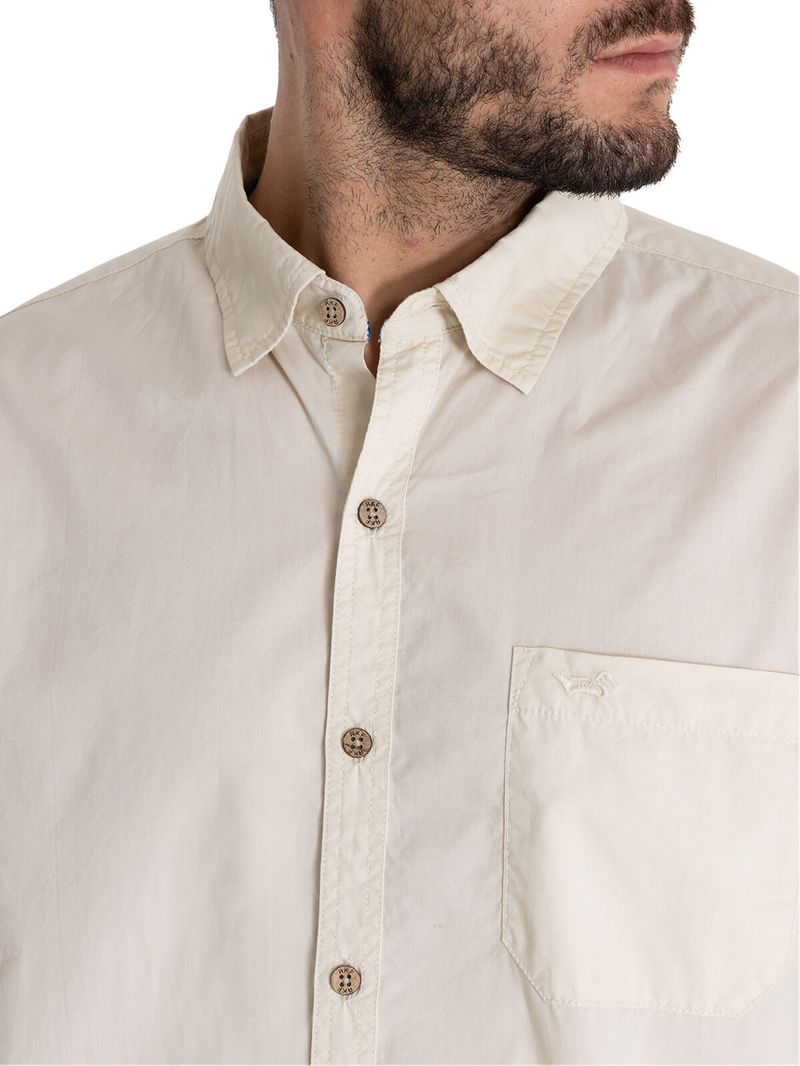 Camisa-Para-Hombre-Manga-Larga-Galiton-Beige-Crudo-Rockford