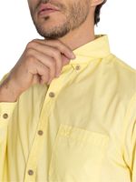 Camisa-Para-Hombre-Manga-Larga-Galiton-Amarillo-Rockford