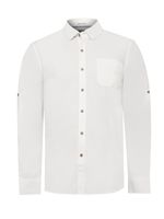 Camisa-Manga-Larga-Para-Hombre-Algodon-Organico-Galiton-Blanco-Rockford