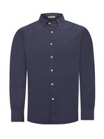 Camisa-Manga-Larga-Para-Hombre-Algodon-Organico-Corduroy-Azul-Rockford