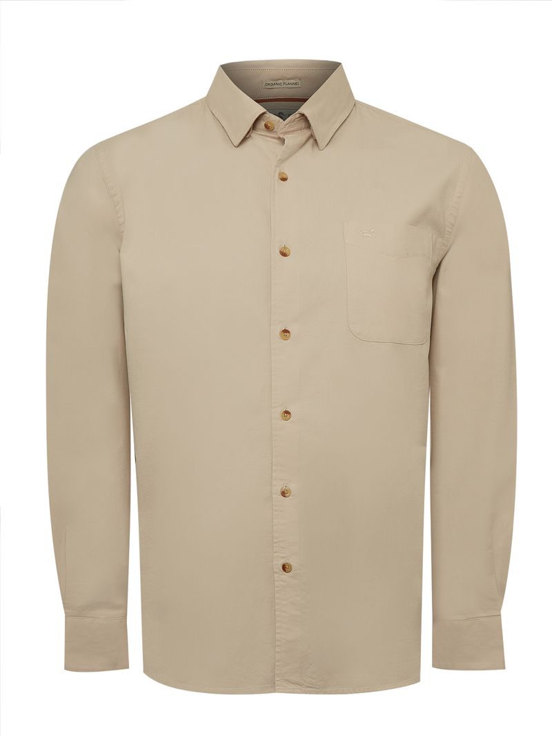 Camisa-Manga-Larga-Para-Hombre-Algodon-Organico-Anzio-Cafe-Rockford