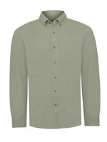Camisa-Manga-Larga-Para-Hombre-Algodon-Organico-Hunter-Azul-Rockford