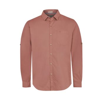 Camisa Manga Larga Para Hombre Algodón Orgánico Galiton Rosado Rockford