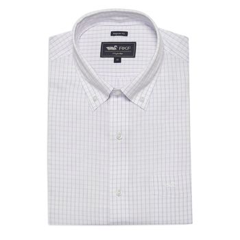Camisa Manga Larga Para Hombre Algodón Wf Pb Blanco Rockford