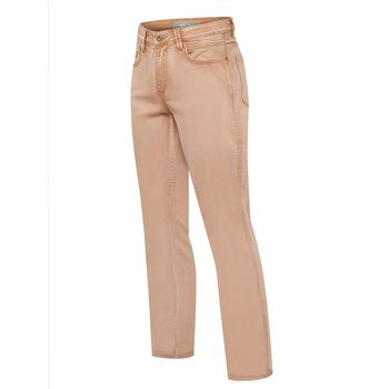 Jeans Para Hombre Algodón Baycolor Café Rockford