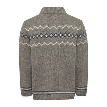 Chompa Para Hombre Lana Warm Gris Rockford