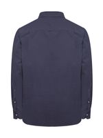 Camisa-Manga-Larga-Para-Hombre-Algodon-Organico-Corduroy-Azul-Rockford