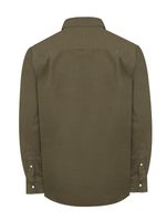 Camisa-Manga-Larga-Para-Hombre-Algodon-Organico-Corduroy-Verde-Rockford