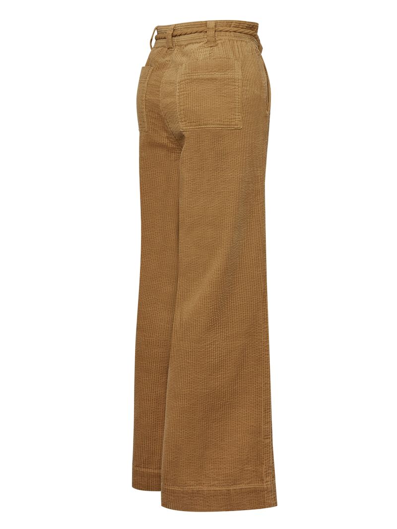 Pantalon-Para-Mujer-Algodon-Organico-Tanko-Beige-Crudo-Rockford