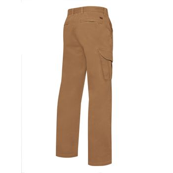 Pantalón Para Hombre Algodón Pipo Café Rockford
