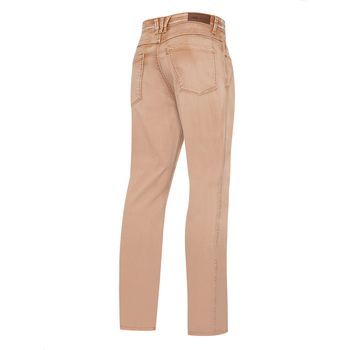 Jeans Para Hombre Algodón Baycolor Café Rockford