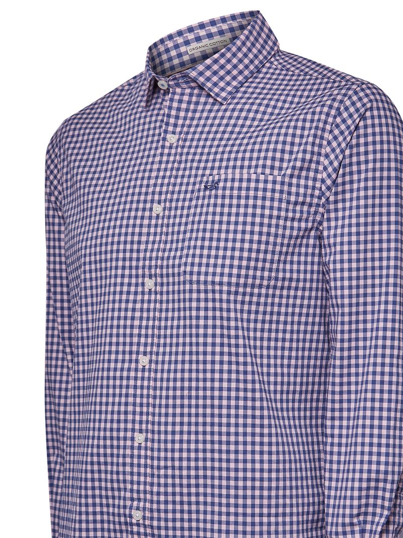Camisa-Manga-Larga-Para-Hombre-Algodon-Organico-Mild-Rosado-Rockford