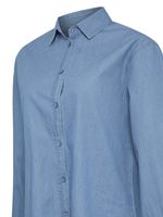 Blusa-Manga-Larga-Para-Mujer-Algodon-Organico-Makalu-Azul-Rockford