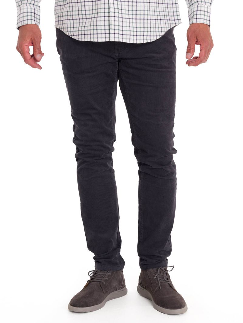 Pantalon-Para-Hombre-Algodon-Corduroy-Gris-Rockford