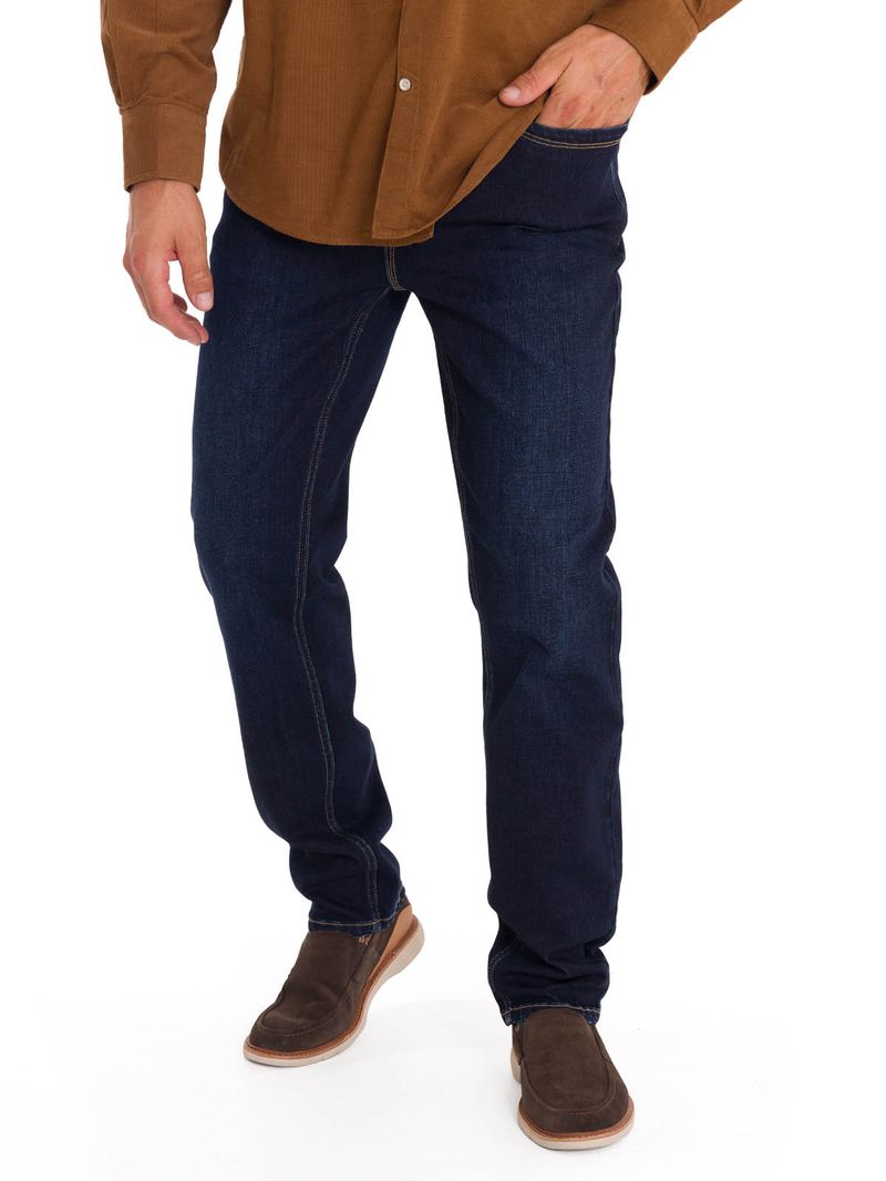 Jeans-Para-Hombre-Algodon-Jack-Azul-Rockford