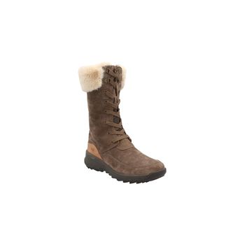 Bota Para Mujer Cuero Rinier Marrón Rockford