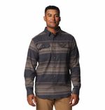 Camisa-Para-Hombre-de-Franela-Manga-Larga-Flare-Gun™-Negra-Columbia