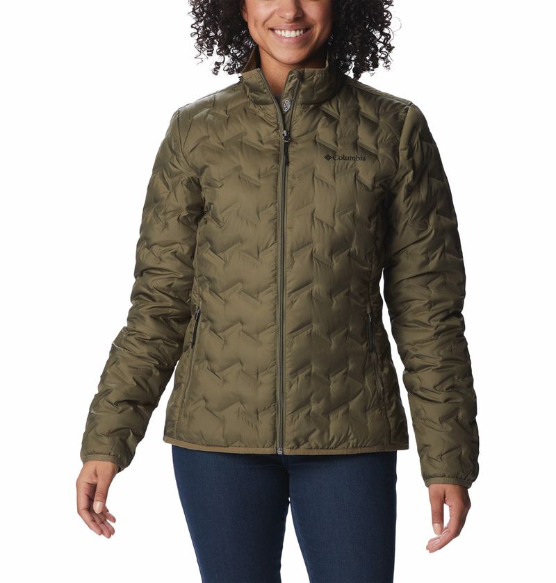 Casaca-Para-Mujer-de-Plumas-delta-Ridge™-II-Verde-Columbia