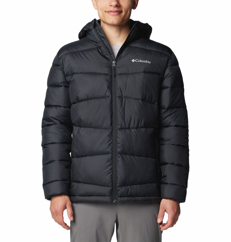 Casaca-Para-Hombre-Sintetica-Con-Capucha-Fivemile-Butte™-II-Negra-Columbia